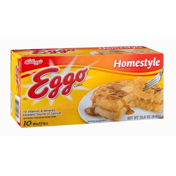Kellogg's Eggo Waffles Homestyle