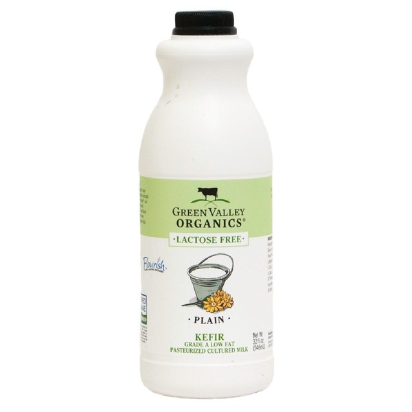 Green Valley Organics Lactose Free Plain Kefir from Central Market