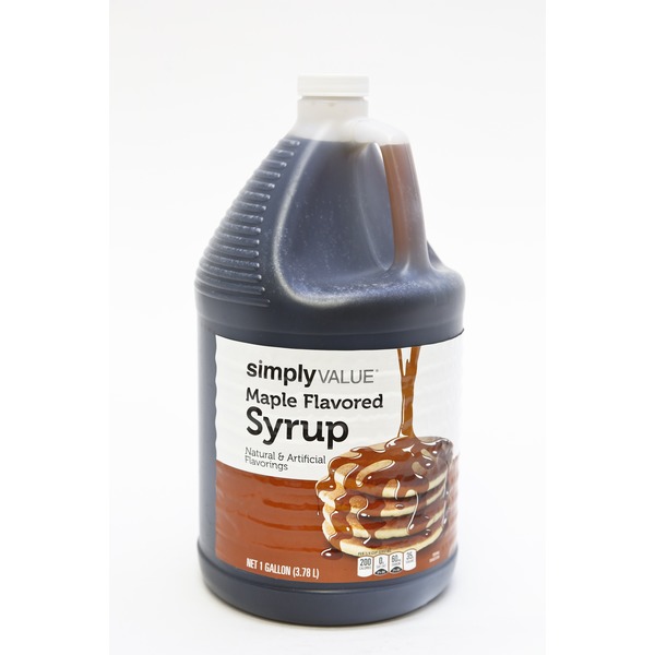 Simply Value Imitation Maple Syrup from Smart & Final Instacart