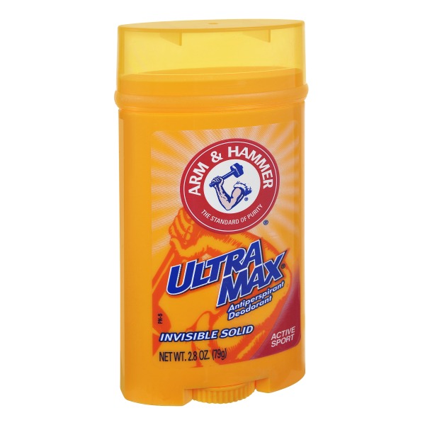 Arm & Hammer Ultra Max Active Sport Invisible Solid Antiperspirant