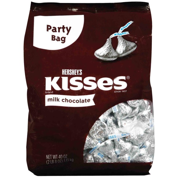 Hershey Kisses Milk Chocolate Party Bag