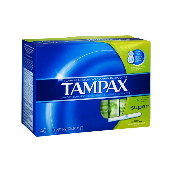 Tampax Flushable Cardboard Super Tampons from Safeway Instacart