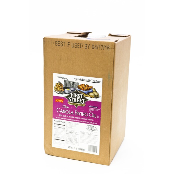 First Street Canola Clear Fry Oil