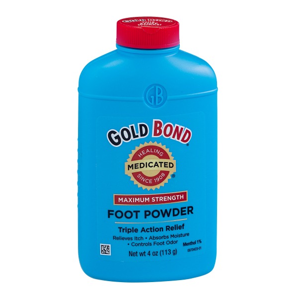 Gold Bond Maximum Strength Medicated Triple Action Relief Foot Powder