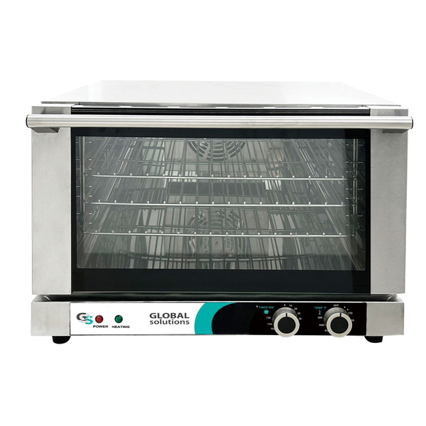 Global Solutions - 1/4 Size Convection Oven, Countertop, Electric - GS1740 -120V