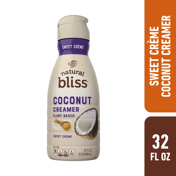 Coffee mate natural bliss Plant Based Sweet Cream Flavored Coconut
