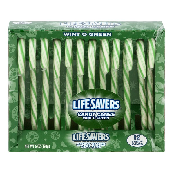 LifeSavers Lifesavers Candy Canes Wint O Green 12 CT (6 oz) Instacart