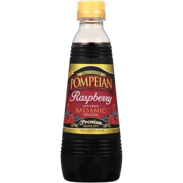 Pompeian Balsamic Vinegar with Raspberry (16 fl oz) Instacart
