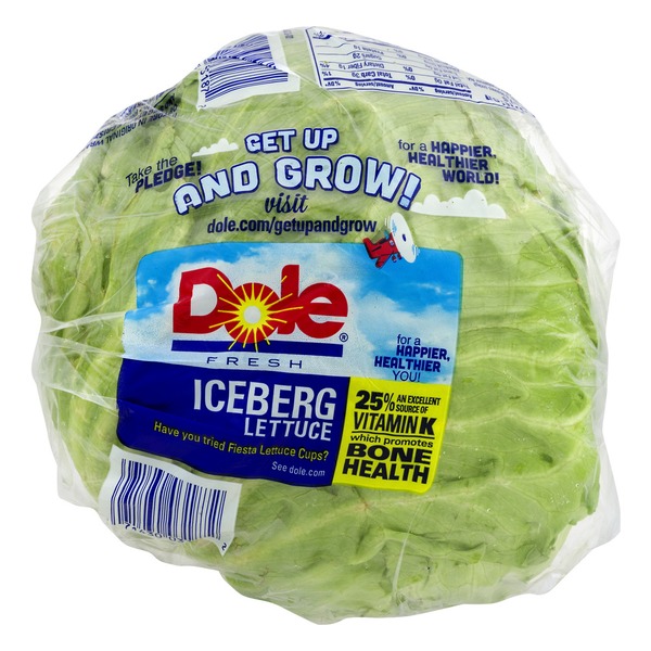 Dole Fresh Iceberg Lettuce (1 ct) from Family Fare Supermarkets Instacart