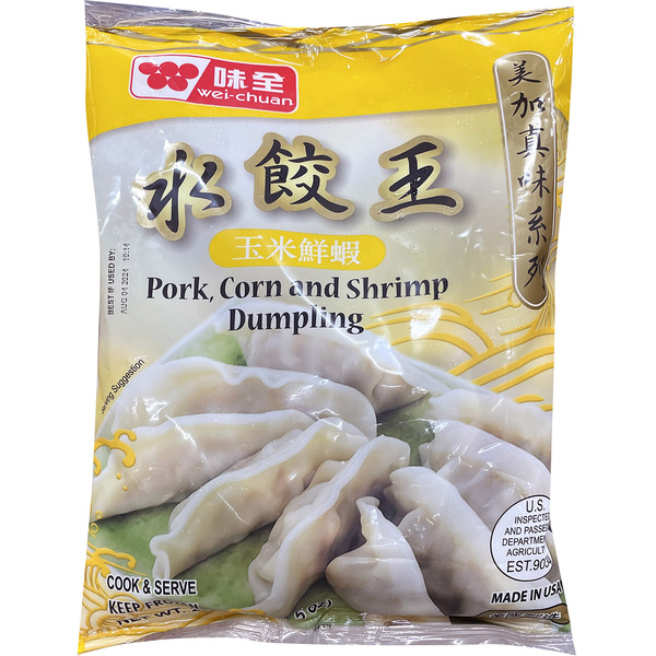 Wei-Chuan Pork, Corn & Shrimp Dumpling