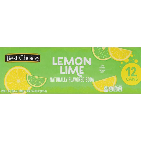 Best Choice LEMON LIME 12PK Same-Day Delivery or Pickup | Homeland