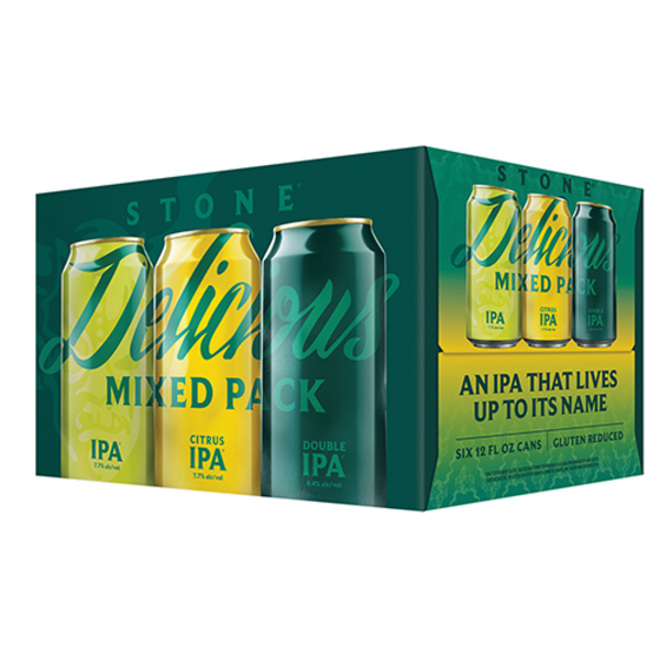 Stone Brewing Co Delicious IPA Mixed 6 Pack Cans