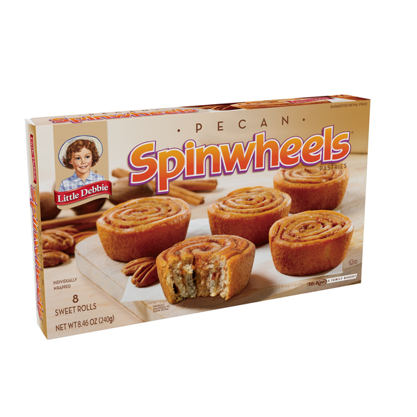 Little Debbie Pecan SPINWHEELS ® sweet rolls