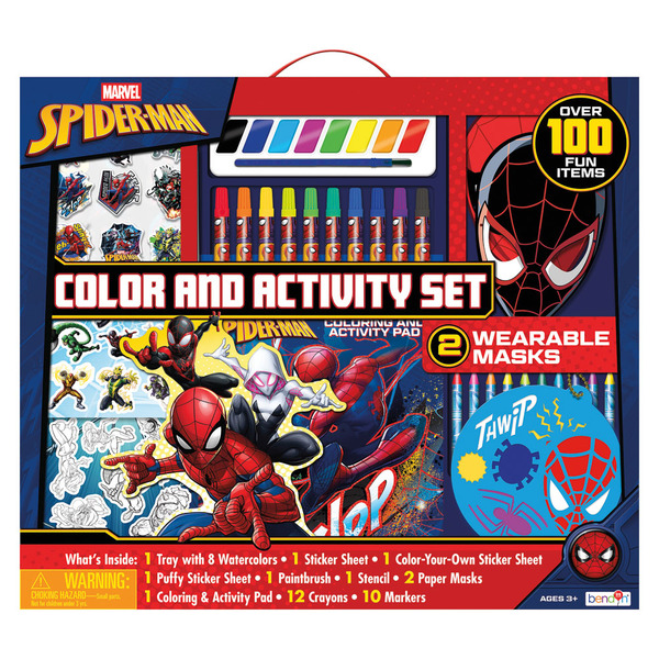 Bendon Color & Activity Set - Spiderman Same-Day Delivery or