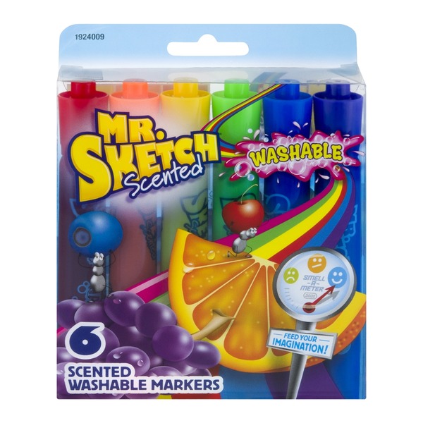 Mr. Sketch Scented Washable Markers 6 CT (6 ct) Instacart