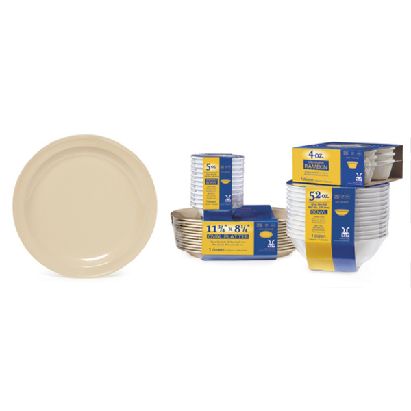 GET - 9" SuperMel Dinner Plate, 1 Dz
