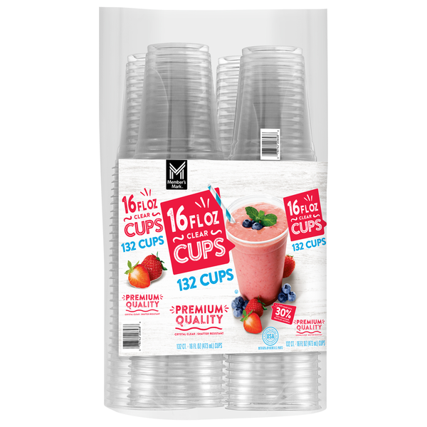 Members Mark Clear Disposable Cups