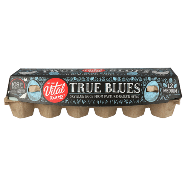 Vital Farms True Blues Pasture-Raised Heirloom Grade A Medium Eggs