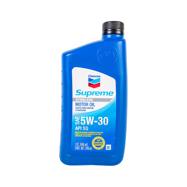 Chevron SAE 5W-30 Supreme Motor Oil Same-Day Delivery or Pickup