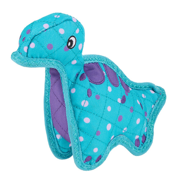 Joyhound 3D Rip-Roarin' Apatosaurus Dog Toy - Blue