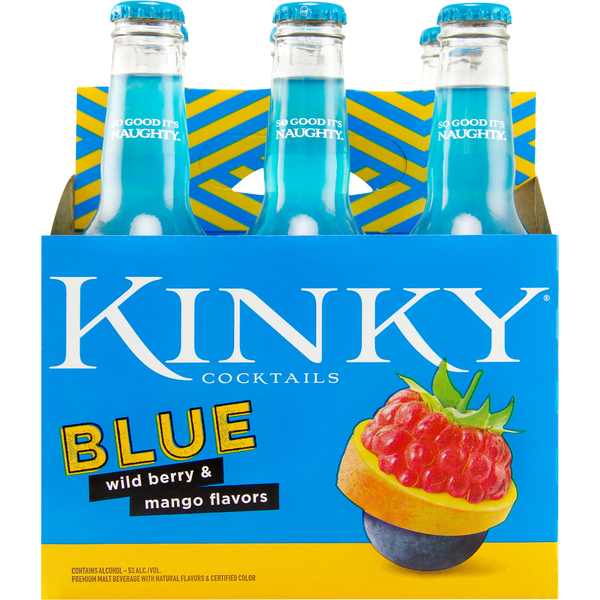 KINKY Cocktails, Blue, 6 Pack Same-Day Delivery or Pickup