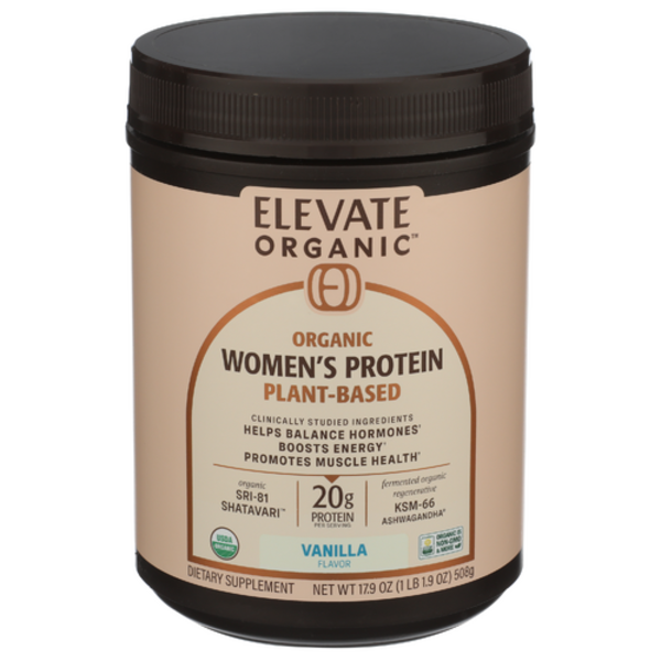 Elevate Organic Vanilla Plant-Based Women's Protein