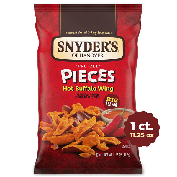 Snyder's of Hanover Hot Buffalo Wing Pretzel Pieces