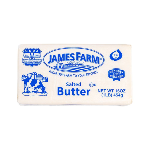 James Farm - Salted Solid Butter - 1 lb
