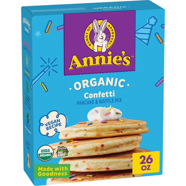 Annie's Organic Confetti Pancake and Waffle Mix Same-Day Delivery
