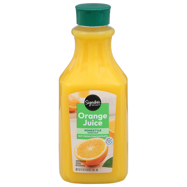 Signature SELECT Orange Juice, Homestyle, Some Pulp