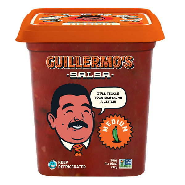 Guillermo's Medium Salsa, 26 oz