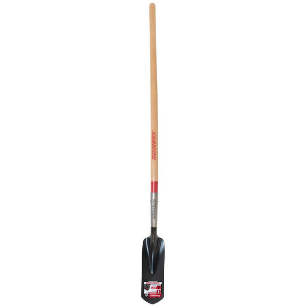 Razor-back 47.5 In. Wood Handle Trenching Shovel