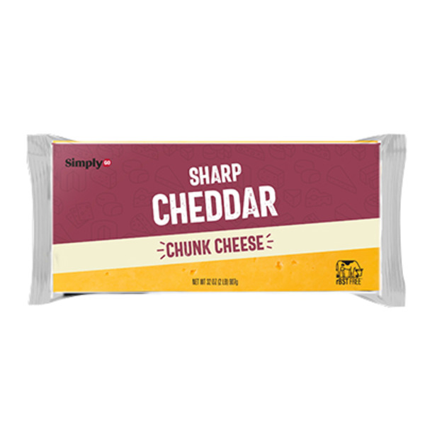 Simplygo Sharp Cheddar Chunk Cheese