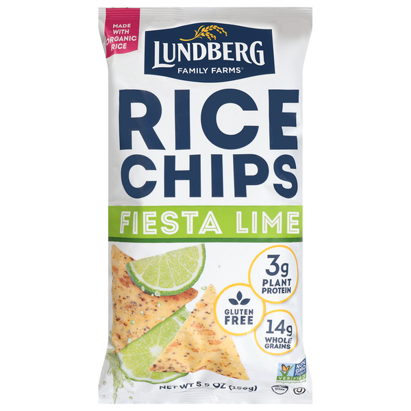 Lundberg Family Farms Fiesta Lime Rice Chips