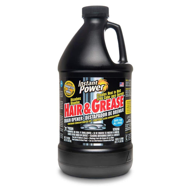 Instant Power 67.6 Oz. Hair And Grease Drain Openers & Chemicals