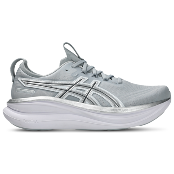 Asics Men's GEL-Nimbus 28 ATC Running Shoes, Size 11, Medium/D - Piedmont Grey/Pure Silver