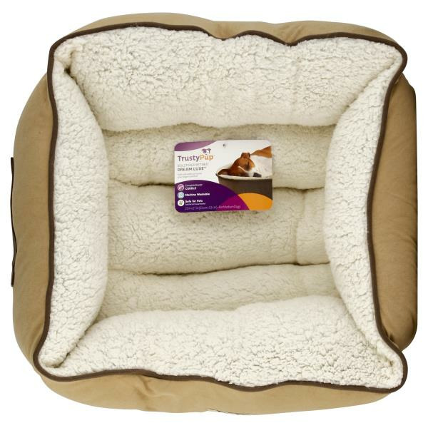 Publix TrustyPup Pet Bed, Bolstered, Tan, Medium Dogs SameDay Delivery