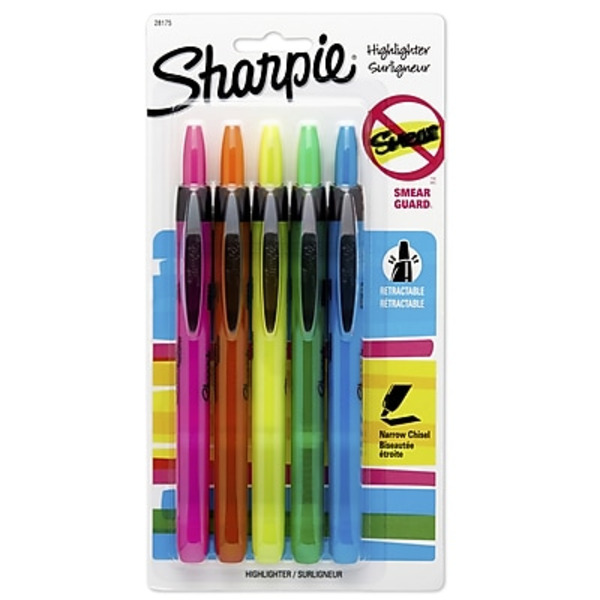 Sanford Retractable Sharpie Highligter