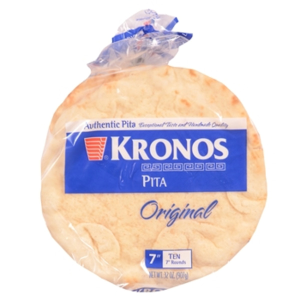 Kronos - 7" Original Pita - 10 Ct