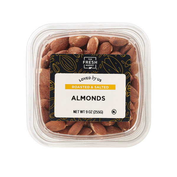 The Fresh Market Almonds Roasted & Salted Tub Same-Day Delivery or ...