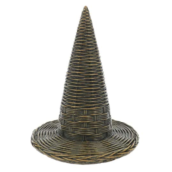 Ashland Rattan-Style Witch Hat Tabletop Decor