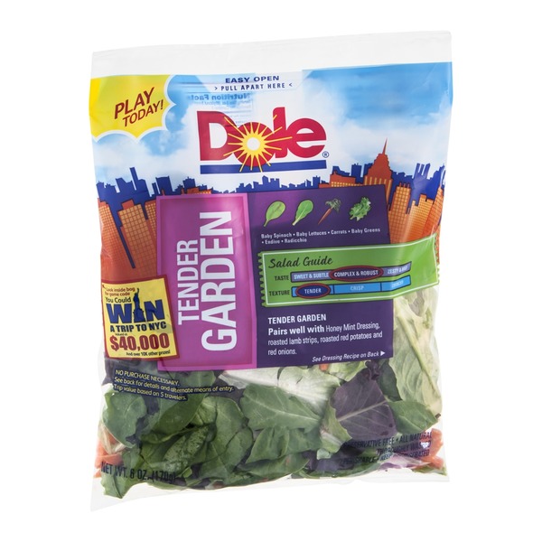 Dole Tender Garden Salad (6 oz) , Instacart