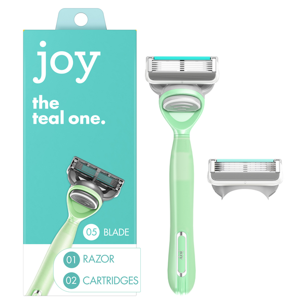 Walgreens joy teal razor for women handle + blade refills SameDay Delivery Instacart