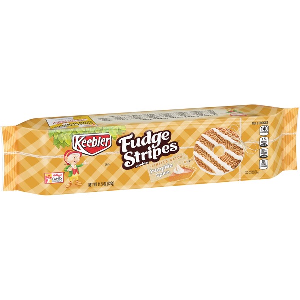 Keebler Fudge Stripes Cookies Pumpkin Spice (11.5 oz) Instacart