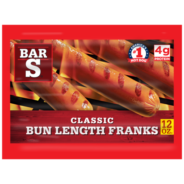 Bar-S Classic Bun Length Franks