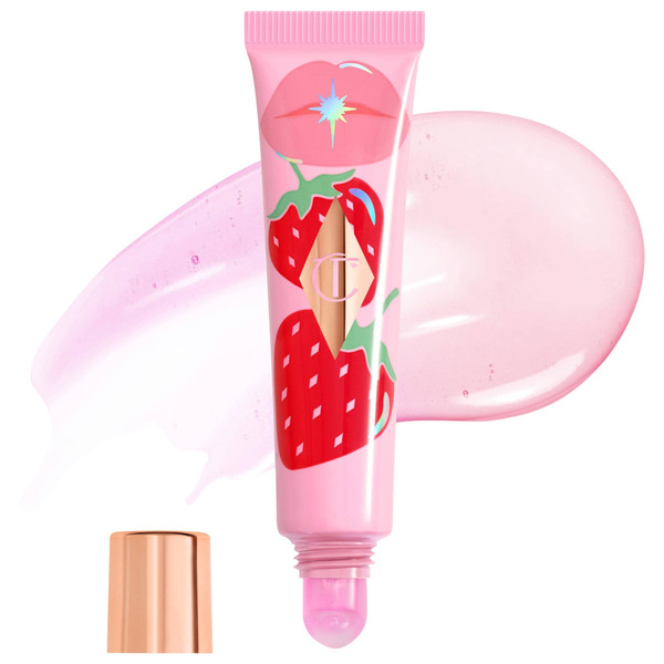Charlotte Tilbury Beauty Unreal Lips Healthy Glow Nectar Oil Lip Oil - Juicylicious Strawberry Vanilla
