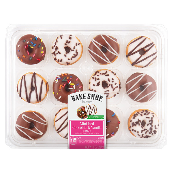 Bake Shop Iced Mini Donuts