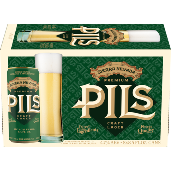 Sierra Nevada Premium Pils 8 Pack Cans