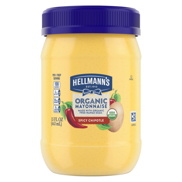 Hellmann's Organic Mayonnaise Spicy Chipotle Mayo Same-Day