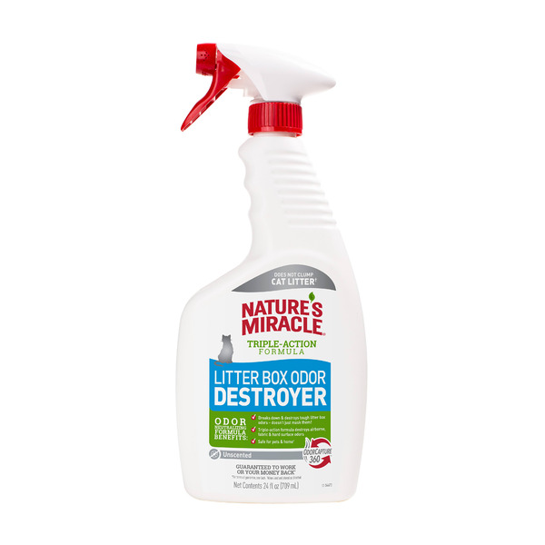 Nature's Miracle Litter Box Odor Destroyer Unscented